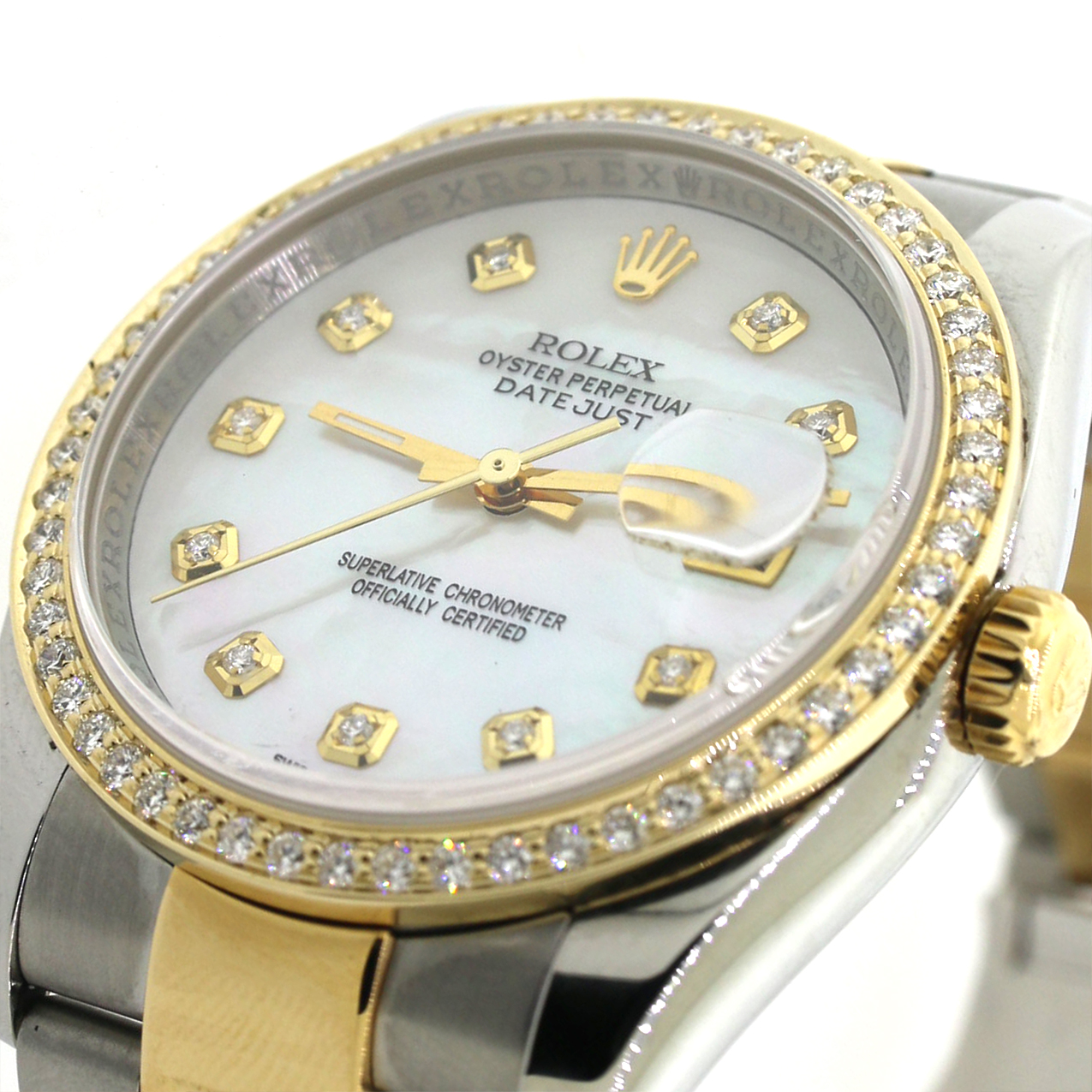 rolex two tone datejust 36mm